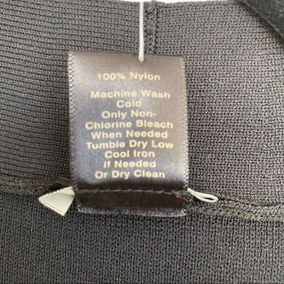 Ann Taylor Factory Black V-Neck Dress Small - Picture 5 of 6